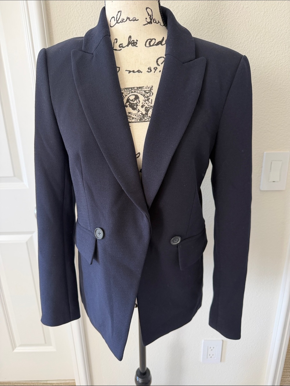 Joie Midnight Navy Tailored Blazer